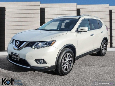 2016 Nissan Rogue SL PREMIUM, CERTIFIED PR-OWNED, FULLY LOADED