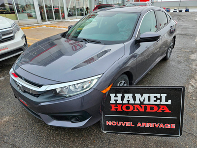 2018 Honda Civic EX garantie globale jusqu'au 22 janvier 2025 ou