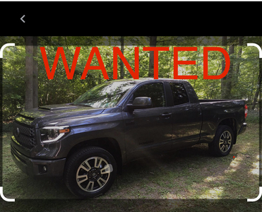 2019-2021 Toyota Tundra TRD Sport WANTED!