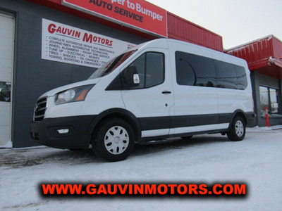 2020 Ford Transit Passenger Wagon T-350 Med Roof 15 Pass, Loade