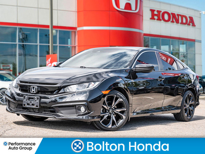 2020 Honda Civic Sedan SPORT . FINANCE @ 8.99% LTD TIME OFFER .