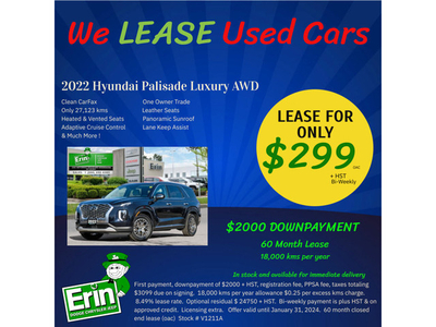 2022 Hyundai Palisade LUXURY | All Wheel Drive | Panoramic Sunr