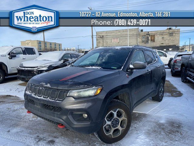 2022 Jeep Compass Trailhawk 4x4 Sunroof Nav Heated Leather