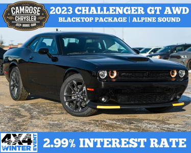 2023 Dodge Challenger GT | Blacktop Pkg | Alpine Sound | Plus Gr