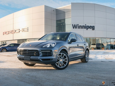 2023 Porsche Cayenne w/Leather Pkg/Sport Tailpipes/Cooled Seats/