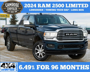 2024 RAM 2500 Limited Longhorn | Long Box | Power Sunroof