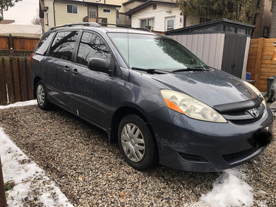 Toyota Sienna - winter tires included - selling as is