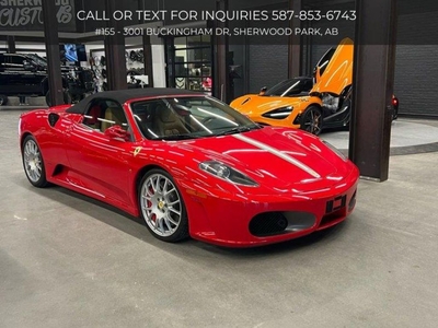 Used 2005 Ferrari F430 Spider FI Transmission Low KM Full Front PPF for Sale in Sherwood Park, Alberta