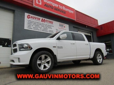 Used 2013 RAM 1500 4WD Sport Crew Loaded Leather New Engine for Sale in Swift Current, Saskatchewan