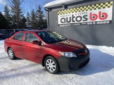 Used 2013 Toyota Corolla Berline 4 portes, boîte automatique, CE for Sale in Laval, Quebec