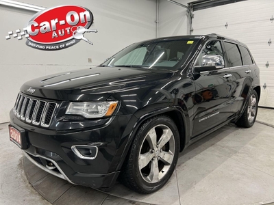 Used 2014 Jeep Grand Cherokee OVERLAND 4X4 PANO ROOF LEATHER RMT START NAV for Sale in Ottawa, Ontario