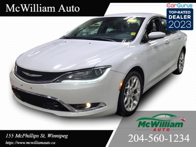 Used 2015 Chrysler 200 4DR SDN C AWD for Sale in Winnipeg, Manitoba