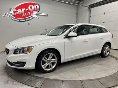 Used 2015 Volvo V60 PREMIER PLUS AWD SUNROOF HTD LEATHER REAR CAM for Sale in Ottawa, Ontario