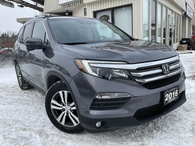 Used 2016 Honda Pilot EXL 4WD - LEATHER! 8 PASS! BACK-UP/BLIND-SPOT CAM! for Sale in Kitchener, Ontario