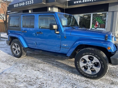 Used 2016 Jeep Wrangler Unlimited Sahara for Sale in Mississauga, Ontario