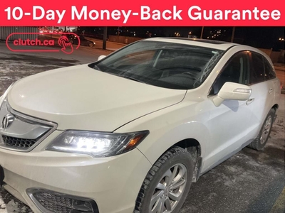 Used 2017 Acura RDX Tech AWD w/ Rearview Cam, Bluetooth, Adaptive Cruise, A/C for Sale in Toronto, Ontario