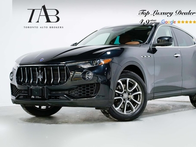 Used 2017 Maserati Levante 3.0L V6 PANO 19 IN WHEELS for Sale in Vaughan, Ontario
