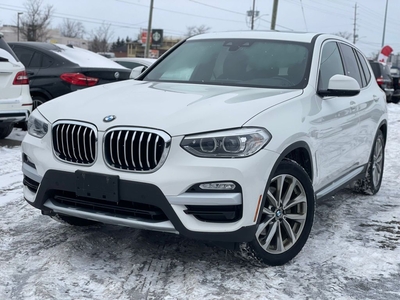 Used 2018 BMW X3 xDrive30i / CLEAN CARFAX / LEATHER / PANO / NAV for Sale in Bolton, Ontario