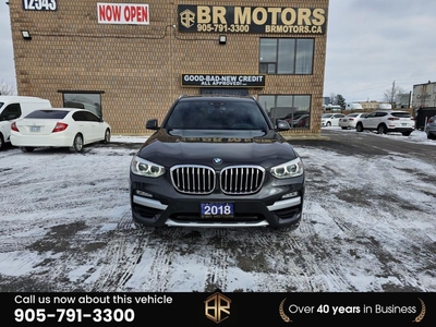 Used 2018 BMW X3 xDrive30i PANO ROOF NO ACCIDENTS for Sale in Bolton, Ontario