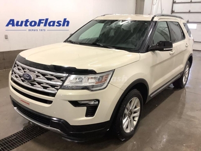 Used 2018 Ford Explorer XLT, 4WD, CAMERA, DEMARREUR, 7 PASSAGERS for Sale in Saint-Hubert, Quebec
