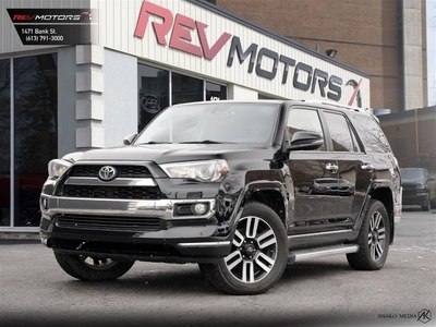 Used 2018 Toyota 4Runner Limited 7 Pass Nav Sunroof Loaded for Sale in Ottawa, Ontario