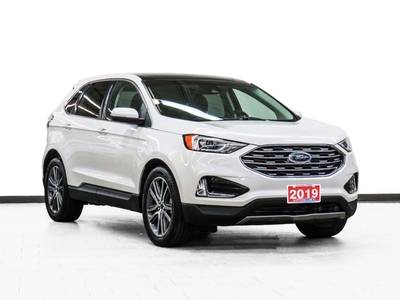 Used 2019 Ford Edge SEL AWD Nav Leather Power Hatch CarPlay for Sale in Toronto, Ontario