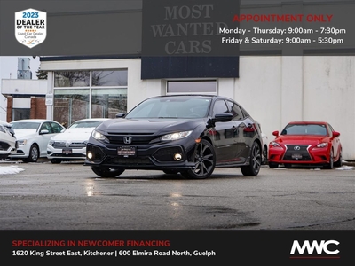 Used 2019 Honda Civic HB SPORT SUNROOF HEATED SEATS APP CONNECT for Sale in Kitchener, Ontario