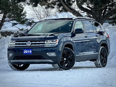 Used 2019 Volkswagen Atlas HIGHLINE 4MOTION PANO ROOF HEATED & VENT. SEAT for Sale in Waterloo, Ontario
