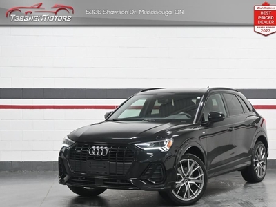 Used 2020 Audi Q3 Technik S-Line No Accident 360-CAM B&O Panoramic Roof for Sale in Mississauga, Ontario