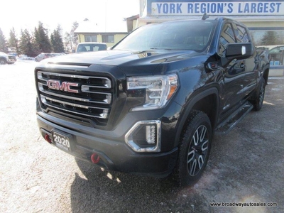 Used 2020 GMC Sierra 1500 LOADED AT4-VERSION 5 PASSENGER 6.2L - V8.. 4X4.. CREW-CAB.. SHORTY.. NAVIGATION.. LEATHER.. HEATED SEATS & WHEEL.. POWER SUNROOF.. BACK-UP CAMERA.. for Sale in Bradford, Ontario