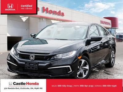 Used 2020 Honda Civic Sedan LX Apple CarPlay Heated Seats Honda Sensing for Sale in Rexdale, Ontario