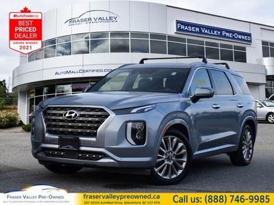 Used 2020 Hyundai PALISADE Ultimate AWD 7 Pass - Cooled Seats - $140.04 /Wk for Sale in Abbotsford, British Columbia