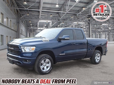 Used 2020 RAM 1500 BIG HORN QUAD CAB SPORT HEATED BUCKETS 4X4 for Sale in Mississauga, Ontario