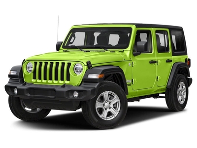 Used 2021 Jeep Wrangler Unlimited Sport MANUAL KEYLESS ENTRY TECHNOLOGY GROUP for Sale in Innisfil, Ontario