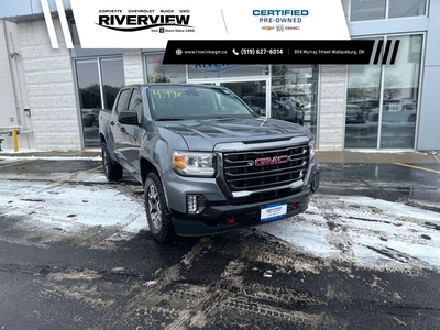 Used 2022 GMC Canyon TRAILERING PACKAGE LEATHER HEATED SEATS REAR VIEW CAMERA for Sale in Wallaceburg, Ontario