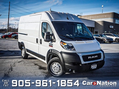 Used 2022 RAM Cargo Van ProMaster 2500 High Roof 136 ADVANCED SAFETY GROUP for Sale in Burlington, Ontario