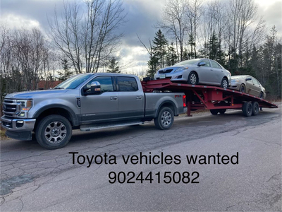 WE BUY TOYOTA VEHICLES $$$ any condition