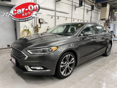 Used 2018 Ford Fusion TITANIUM AWD COOLED LEATHER RMT START SUNROOF for Sale in Ottawa, Ontario