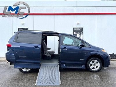 Used 2020 Toyota Sienna LE-MOBILITY WHEELCHAIR ACCESSIBLE VAN-ONLY 22KMS-CERTIFIED for Sale in Toronto, Ontario
