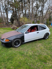 94 civic hatchback with goodies