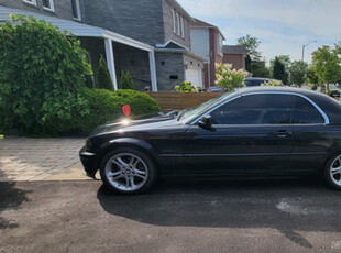 Black BMW 325 CI 5 Spd