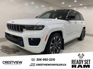 New 2023 Jeep Grand Cherokee 4xe Overland for Sale in Regina, Saskatchewan