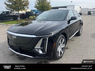 New 2024 Cadillac LYRIQ Tech - Sunroof - Heated Seats for Sale in Bolton, Ontario