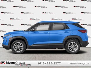 New 2024 Chevrolet TrailBlazer RS - RS, AWD, SUNROOF, FOUNTAIN BLUE for Sale in Ottawa, Ontario