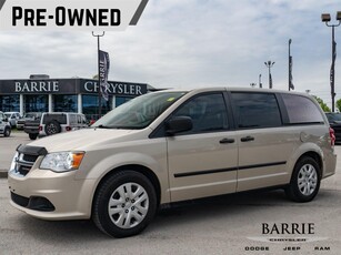 Used 2014 Dodge Grand Caravan SE/SXT CERTIFIED LOW KM'S ONE OWNER ACCIDENT FREE for Sale in Barrie, Ontario