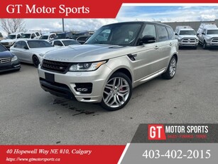Used 2014 Land Rover Range Rover Sport SUPERCHARGED AUTOBIOGRAPHY $0 DOWN for Sale in Calgary, Alberta