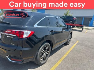 Used 2016 Acura RDX Tech AWD w/ Rearview Cam, Bluetooth, Nav for Sale in Toronto, Ontario