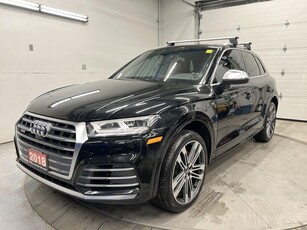 Used 2018 Audi SQ5 TECHNIK 354HP PANO ROOF RED LEATHER NAV for Sale in Ottawa, Ontario