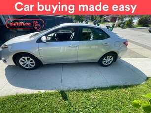 Used 2018 Toyota Corolla CE w/ Rearview Cam, A/C, 6.1