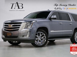 Used 2019 Cadillac Escalade ESV LUXURY 7 PASS BOSE HUD 22 IN WHEELS for Sale in Vaughan, Ontario